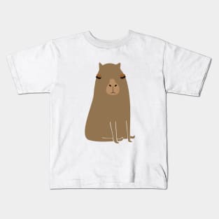 Fat capybara Kids T-Shirt